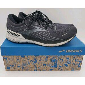 Brooks Adrenaline GTS 21 Black/Gray Running Shoes Men's Size 12.5 Medium D